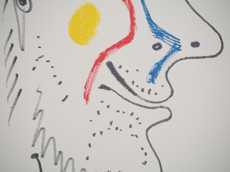 Pablo PICASSO : Portrait aux larmes, Lithographie originale (photo de détail 5) - Crédit photo : Galerie Art.Paris