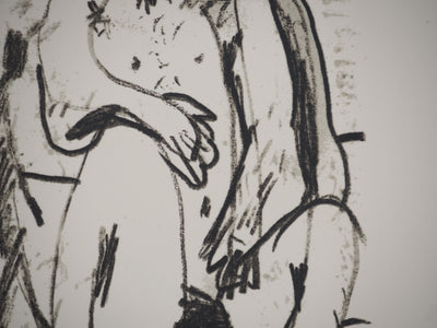 Pablo PICASSO : L'artiste en Minotaure, Lithographie originale (photo de détail 5) - Crédit photo : Galerie Art.Paris