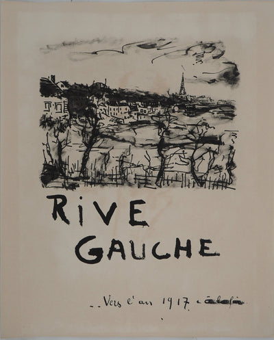 Maurice DE VLAMINCK :, Gravure originale (vue générale) - Crédit photo : Galerie Art.Paris