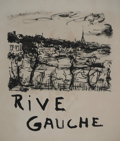 Maurice DE VLAMINCK :, Gravure originale (photo de détail 2) - Crédit photo : Galerie Art.Paris