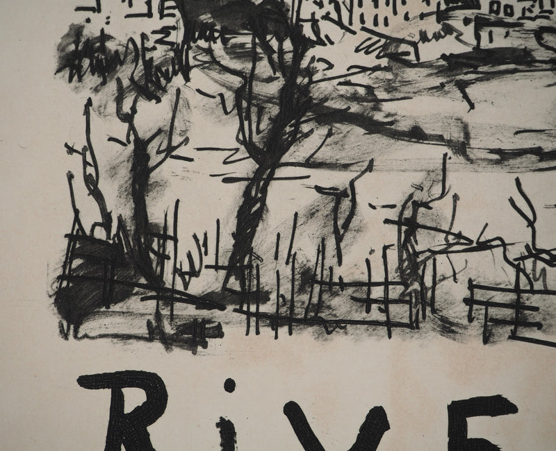 Maurice DE VLAMINCK :, Gravure originale (photo de détail 3) - Crédit photo : Galerie Art.Paris