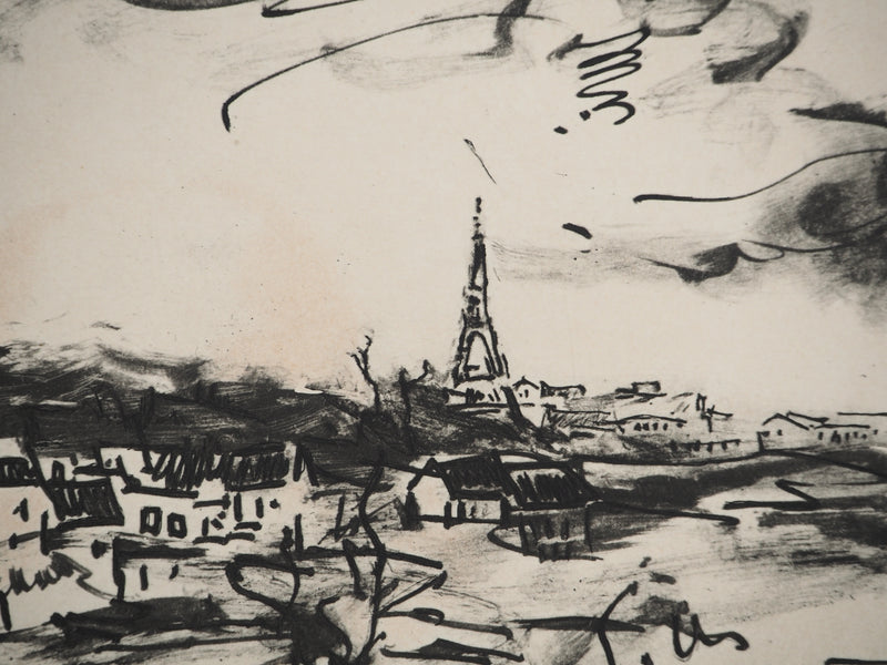 Maurice DE VLAMINCK :, Gravure originale (photo de détail 4) - Crédit photo : Galerie Art.Paris