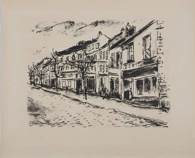 Maurice DE VLAMINCK :, Gravure originale (vue générale) - Crédit photo : Galerie Art.Paris