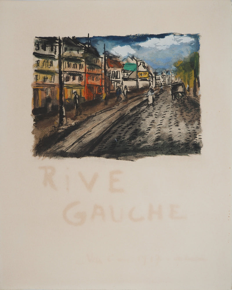 Maurice DE VLAMINCK :, Gravure originale (vue générale) - Crédit photo : Galerie Art.Paris