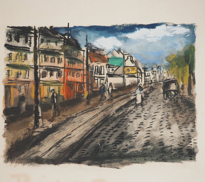 Maurice DE VLAMINCK :, Gravure originale (photo de détail 2) - Crédit photo : Galerie Art.Paris