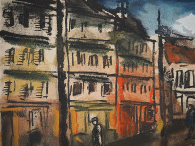 Maurice DE VLAMINCK :, Gravure originale (photo de détail 6) - Crédit photo : Galerie Art.Paris