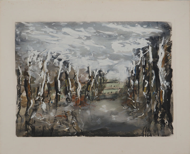 Maurice DE VLAMINCK :, Gravure originale (vue générale) - Crédit photo : Galerie Art.Paris