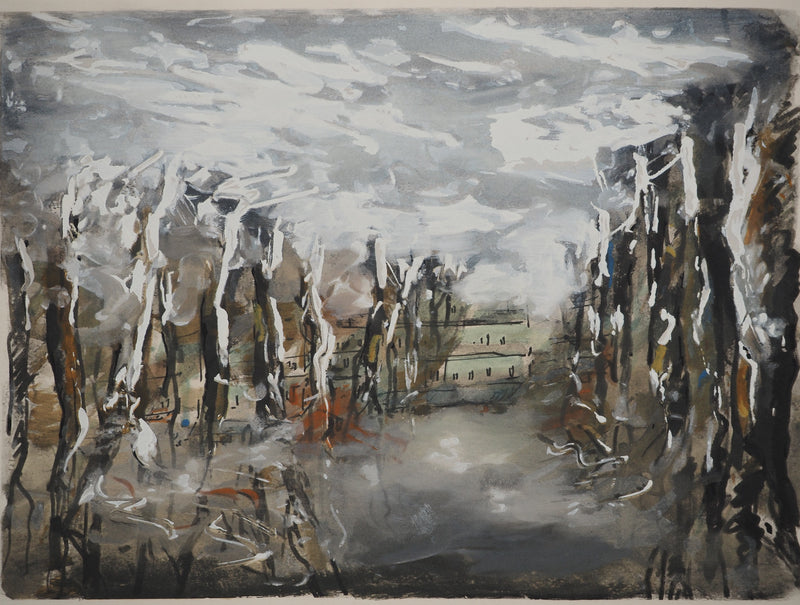 Maurice DE VLAMINCK :, Gravure originale (photo de détail 2) - Crédit photo : Galerie Art.Paris