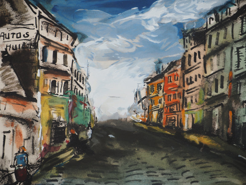 Maurice DE VLAMINCK :, Gravure originale (photo de détail 2) - Crédit photo : Galerie Art.Paris