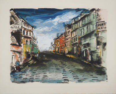 Maurice DE VLAMINCK :, Gravure originale (vue générale) - Crédit photo : Galerie Art.Paris