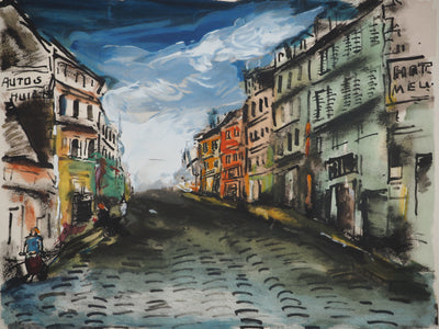 Maurice DE VLAMINCK :, Gravure originale (photo de détail 4) - Crédit photo : Galerie Art.Paris