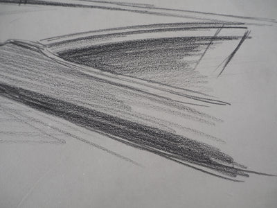 Léopold Franz KOWALSKI : L'avant de la barque, c, Dessin original (photo de détail 4) - Crédit photo : Galerie Art.Paris