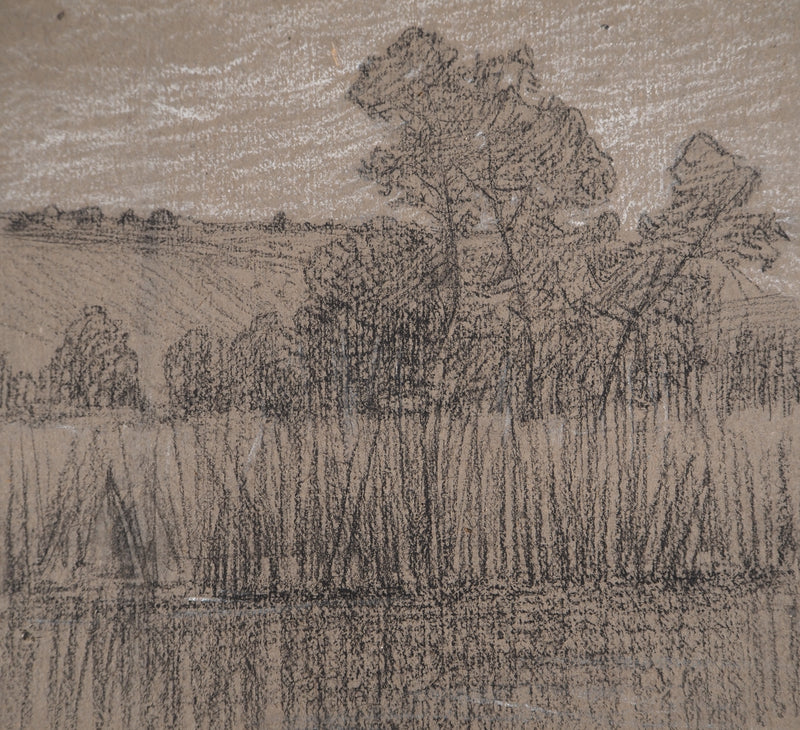 Léopold Franz KOWALSKI : Paysage de bord d&