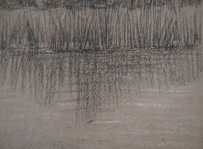 Léopold Franz KOWALSKI : Paysage de bord d'étang, c, Dessin original (photo de détail 5) - Crédit photo : Galerie Art.Paris