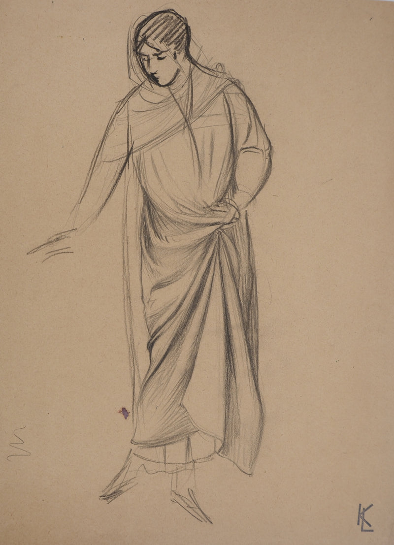 Léopold Franz KOWALSKI : Drapé d&