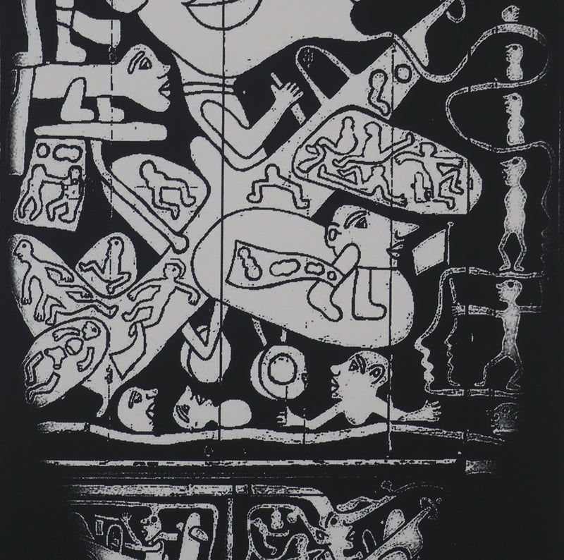 Yvon TAILLANDIER : Théâtre du dedans, Sérigraphie originale (photo de détail 5) - Crédit photo : Galerie Art.Paris