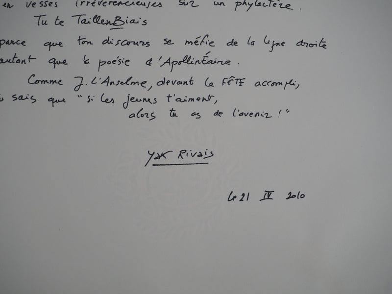 Yvon TAILLANDIER : Théâtre du dedans, Sérigraphie originale (photo de détail 8) - Crédit photo : Galerie Art.Paris