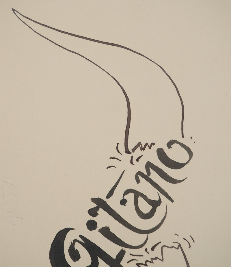 Pierre-Yves TREMOIS : Lignes vagabondes, Dessin original (photo de détail 4) - Crédit photo : Galerie Art.Paris
