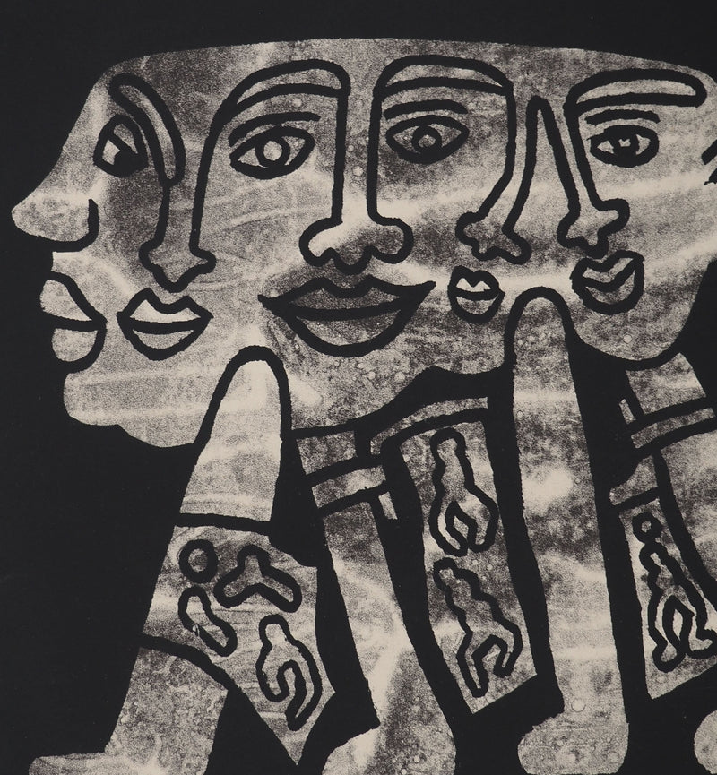 Yvon TAILLANDIER : Le Catitipède, Sérigraphie originale (photo de détail 3) - Crédit photo : Galerie Art.Paris