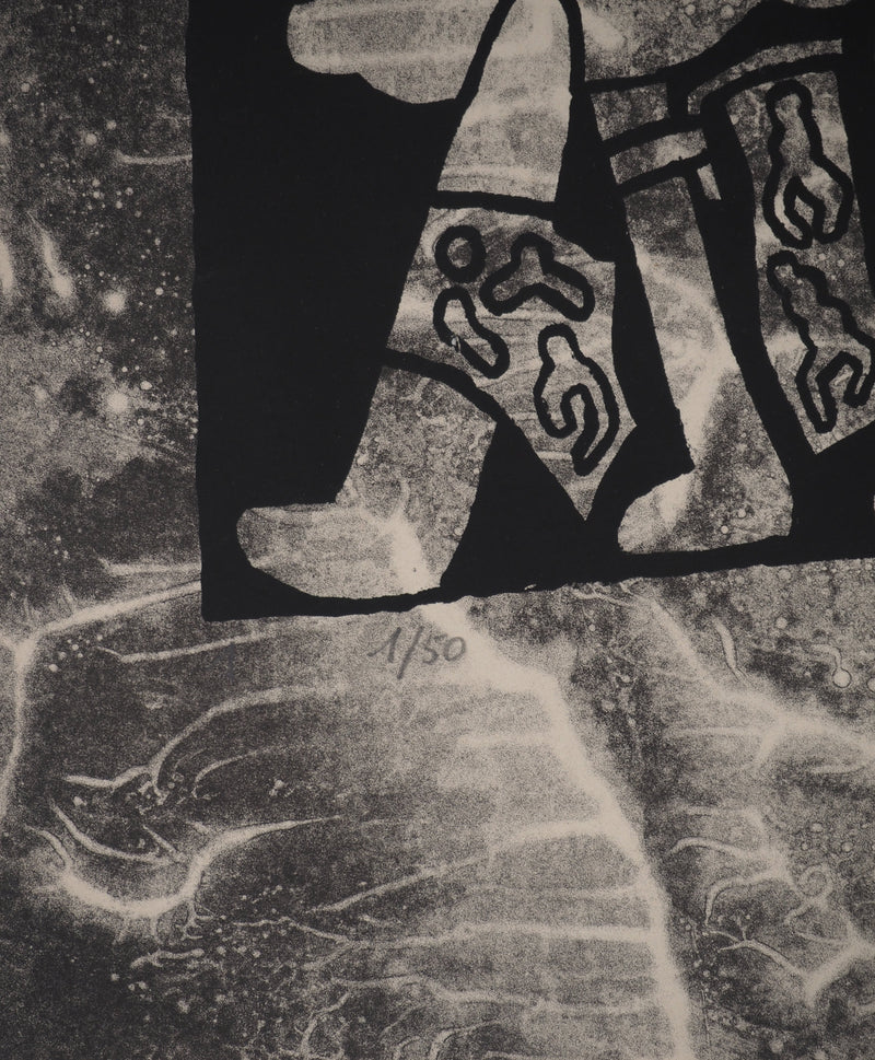 Yvon TAILLANDIER : Le Catitipède, Sérigraphie originale (photo de détail 4) - Crédit photo : Galerie Art.Paris