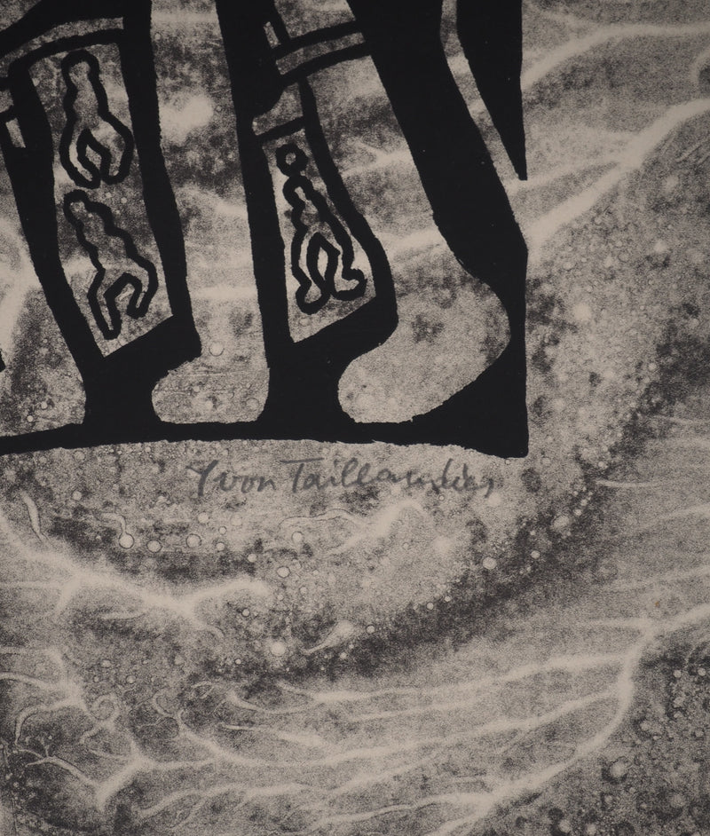 Yvon TAILLANDIER : Le Catitipède, Sérigraphie originale (photo de détail 5) - Crédit photo : Galerie Art.Paris