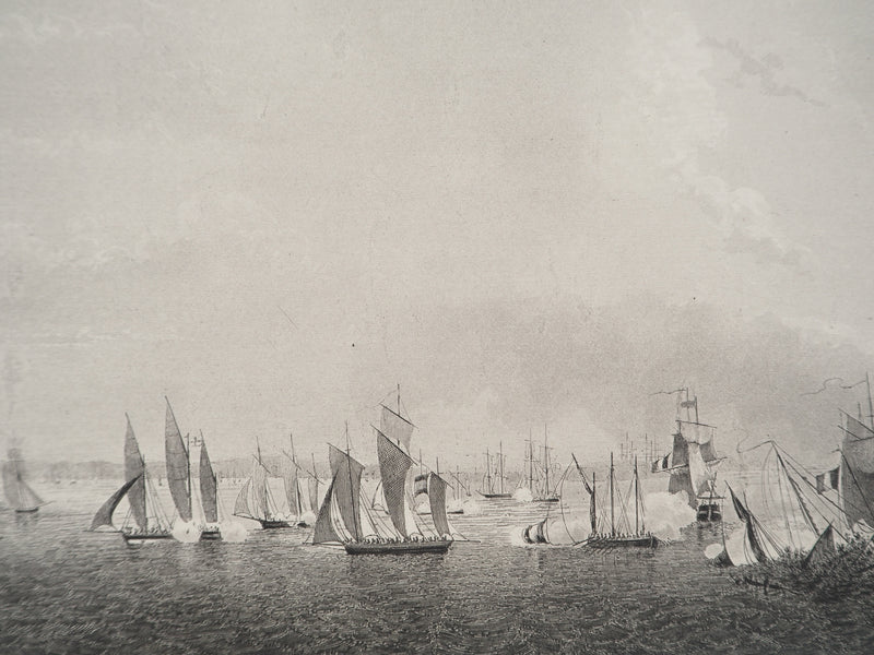 Louis Ambroise GARNERAY :, Gravure originale (photo de détail 4) - Crédit photo : Galerie Art.Paris