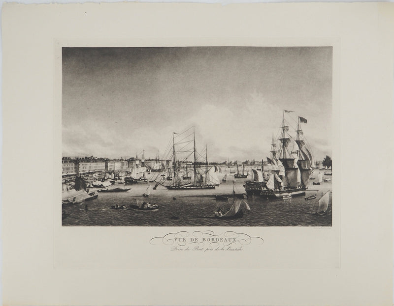 Louis Ambroise GARNERAY :, Gravure originale (vue générale) - Crédit photo : Galerie Art.Paris