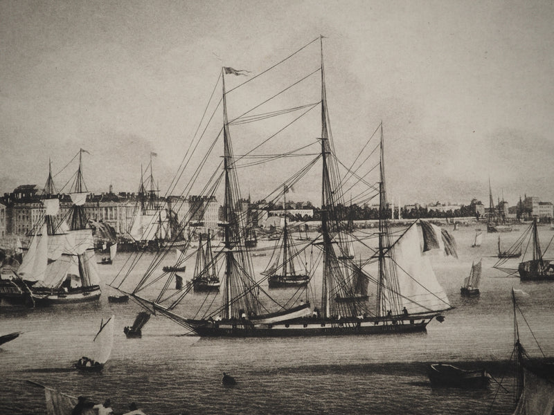 Louis Ambroise GARNERAY :, Gravure originale (photo de détail 3) - Crédit photo : Galerie Art.Paris