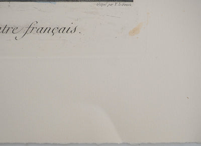 Joseph VERNET :, Gravure originale (photo de détail 5) - Crédit photo : Galerie Art.Paris