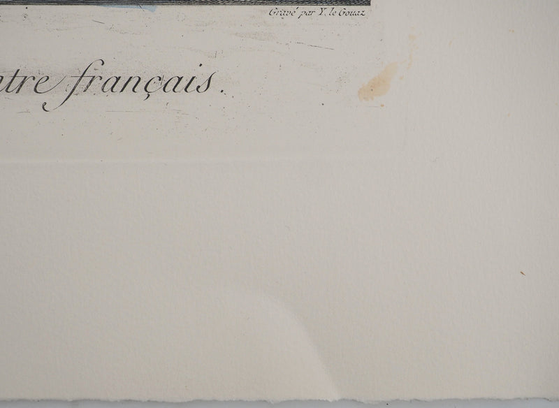 Joseph VERNET :, Gravure originale (photo de détail 5) - Crédit photo : Galerie Art.Paris
