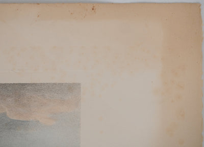 Jean-Baptiste LALLEMAND : L'entrée d'une ville maritime , Gravure originale (photo de détail 5) - Crédit photo : Galerie Art.Paris
