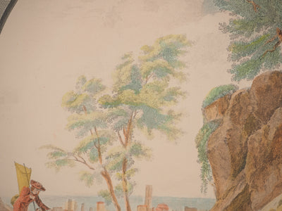 Joseph VERNET :, Gravure originale (photo de détail 4) - Crédit photo : Galerie Art.Paris
