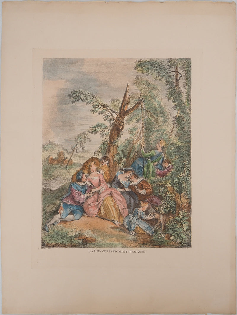 PATTERRE :, Gravure originale (vue générale) - Crédit photo : Galerie Art.Paris