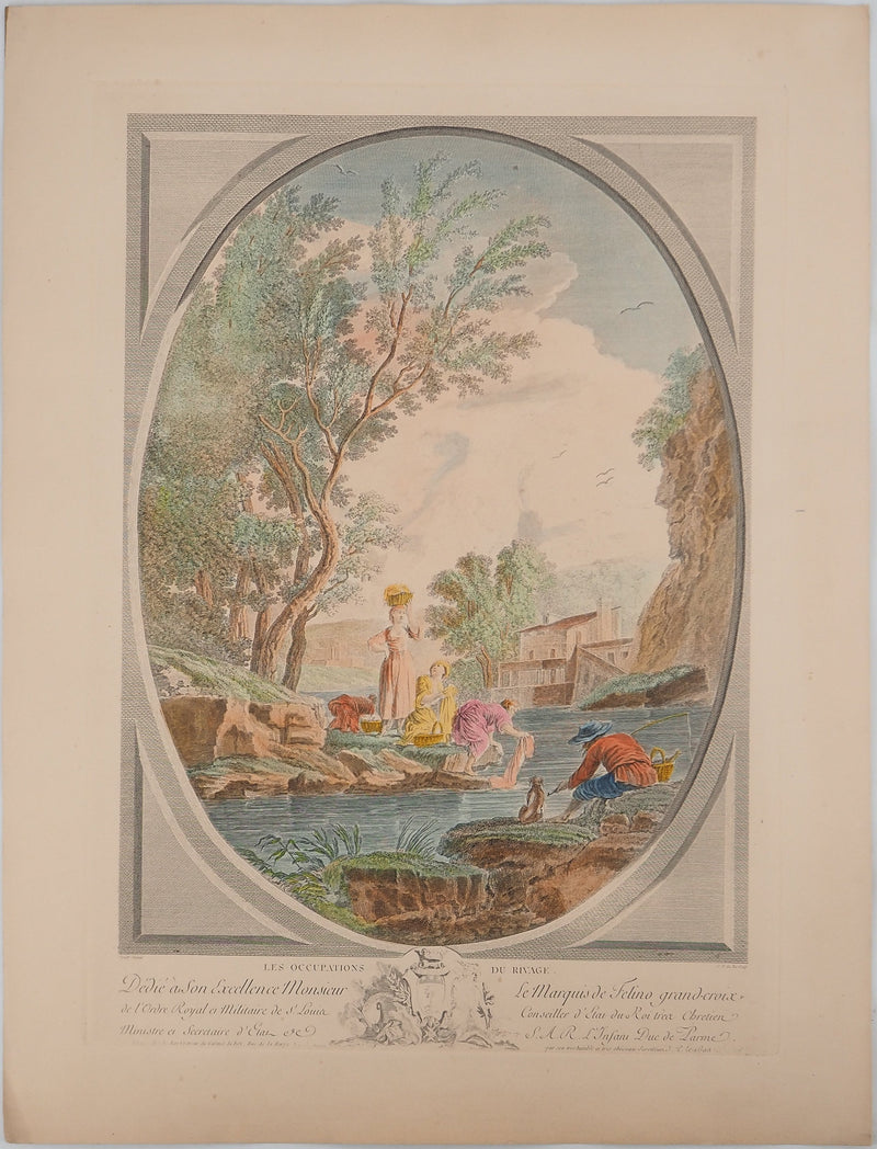 Joseph VERNET :, Gravure originale (vue générale) - Crédit photo : Galerie Art.Paris