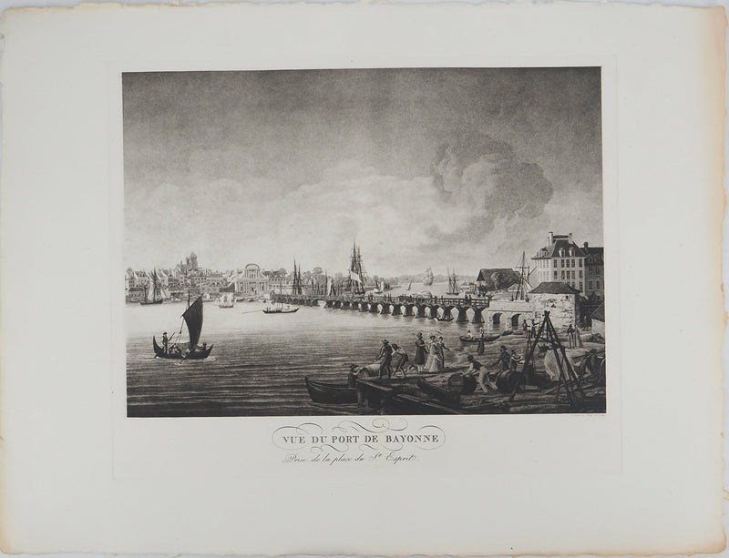 Louis Ambroise GARNERAY :, Gravure originale (vue générale) - Crédit photo : Galerie Art.Paris
