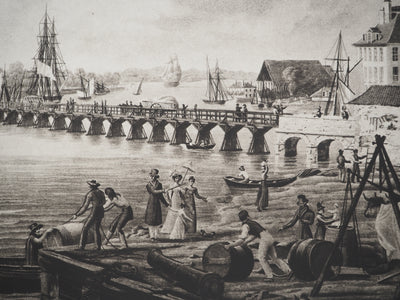Louis Ambroise GARNERAY :, Gravure originale (photo de détail 3) - Crédit photo : Galerie Art.Paris