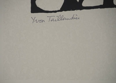 Yvon TAILLANDIER : Le Catitipède noir, Sérigraphie originale (photo de détail 7) - Crédit photo : Galerie Art.Paris