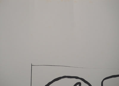 Yvon TAILLANDIER : La déclaration, Sérigraphie originale (photo de détail 8) - Crédit photo : Galerie Art.Paris