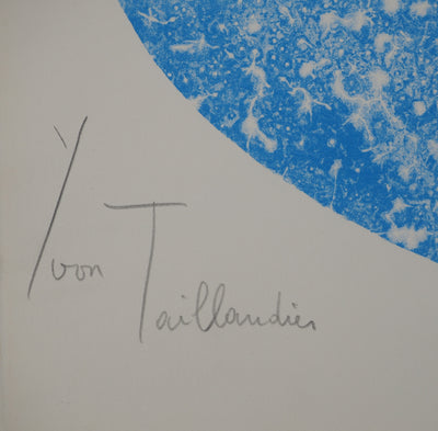 Yvon TAILLANDIER : Le Catitipède dans un ovale, Sérigraphie originale (photo de détail 5) - Crédit photo : Galerie Art.Paris