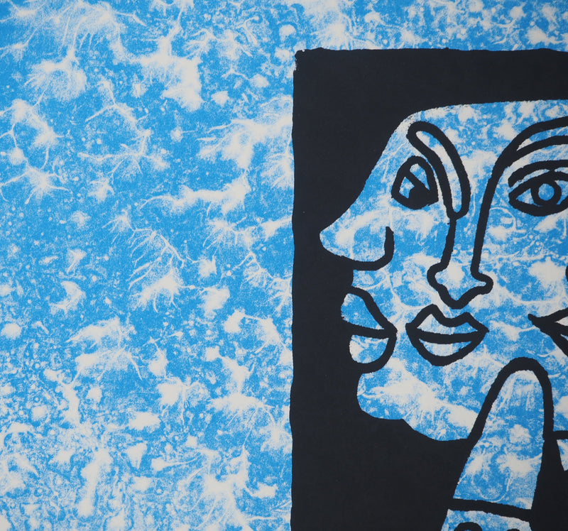 Yvon TAILLANDIER : Le Catitipède dans un ovale, Sérigraphie originale (photo de détail 6) - Crédit photo : Galerie Art.Paris