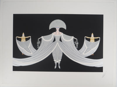  ERTE : L'Impératrice , Sérigraphie originale (vue générale) - Crédit photo : Galerie Art.Paris