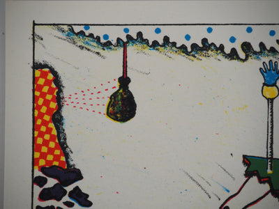 Jan VOSS : Voyage de la vie, Lithographie originale (photo de détail 6) - Crédit photo : Galerie Art.Paris