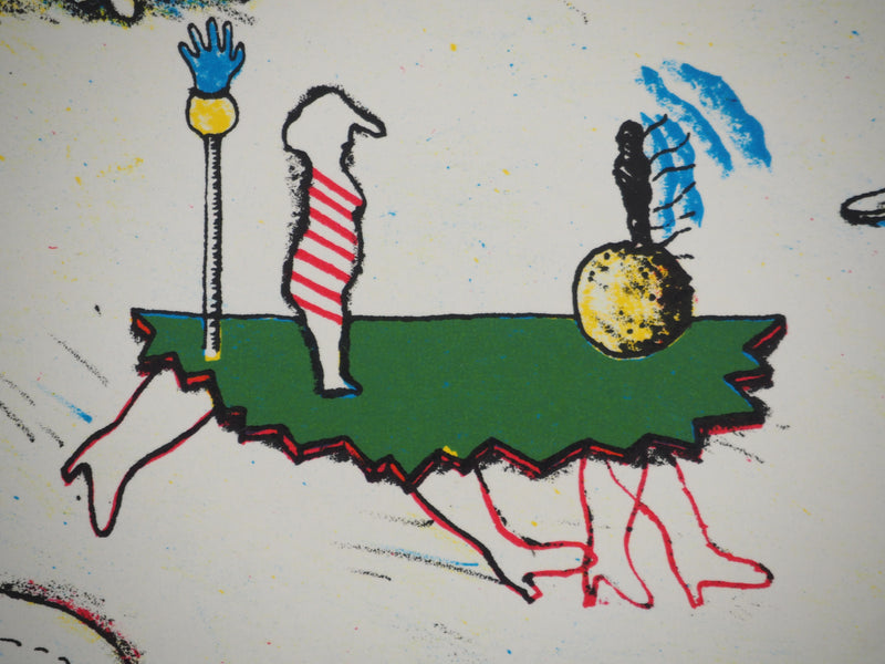 Jan VOSS : Voyage de la vie, Lithographie originale (photo de détail 7) - Crédit photo : Galerie Art.Paris