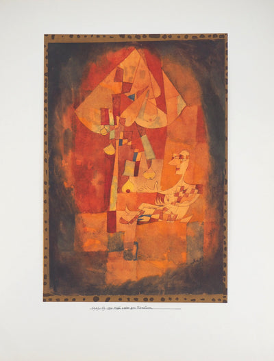 Paul KLEE : L’homme au poirier, Lithographie originale (vue générale) - Crédit photo : Galerie Art.Paris