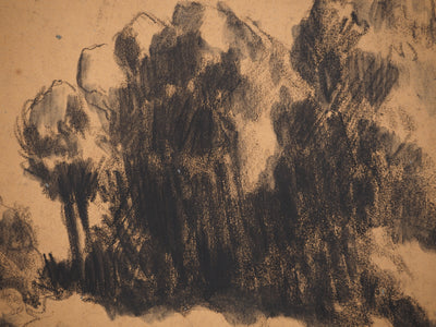 Maximilien LUCE : Le petit bois, Dessin original (photo de détail 5) - Crédit photo : Galerie Art.Paris
