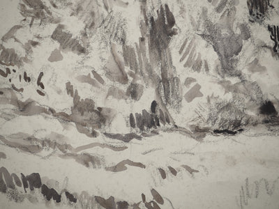 Maximilien LUCE : Le bois joli, Dessin original (photo de détail 4) - Crédit photo : Galerie Art.Paris