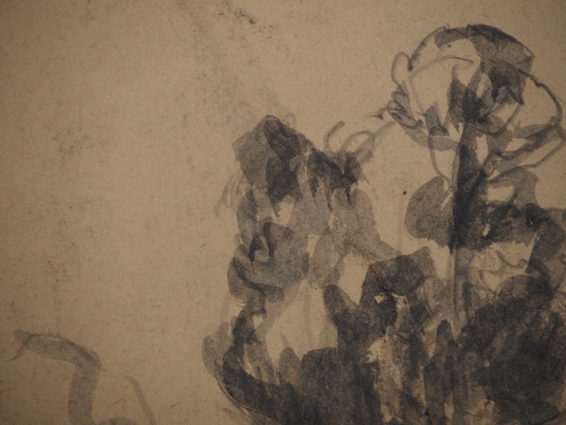 Maximilien LUCE : Arbre solitaire, Dessin original (photo de détail 5) - Crédit photo : Galerie Art.Paris