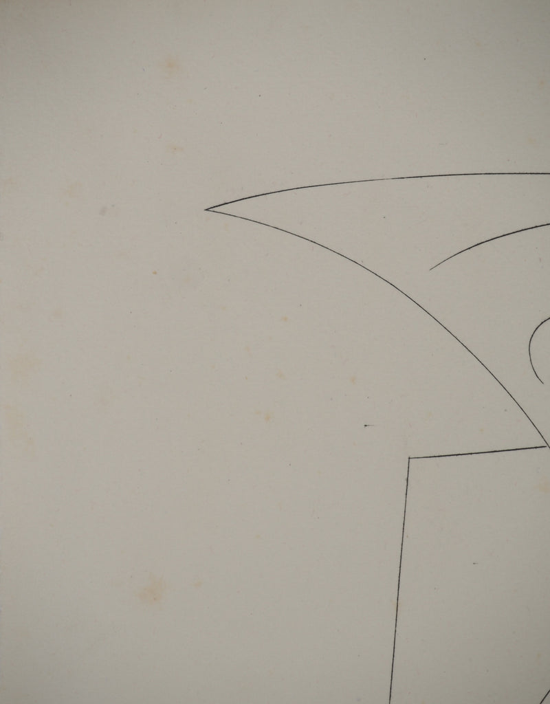 Pablo PICASSO : Carmen, la femme à la coiff, Gravure originale (photo de détail 9) - Crédit photo : Galerie Art.Paris