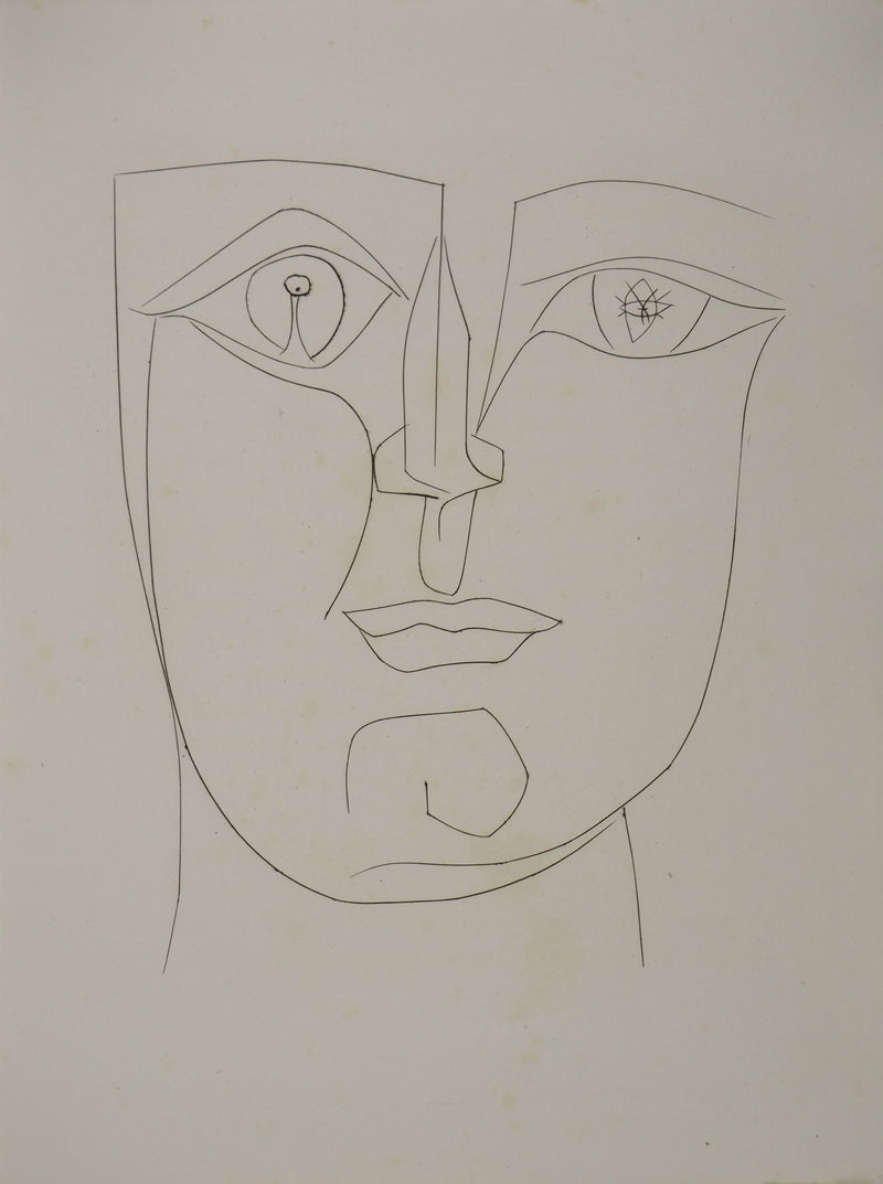 Pablo PICASSO : Carmen, le masque d&