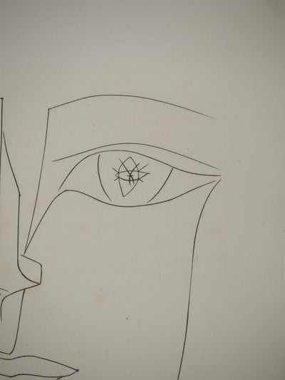 Pablo PICASSO : Carmen, le masque d'homm, Gravure originale (photo de détail 7) - Crédit photo : Galerie Art.Paris